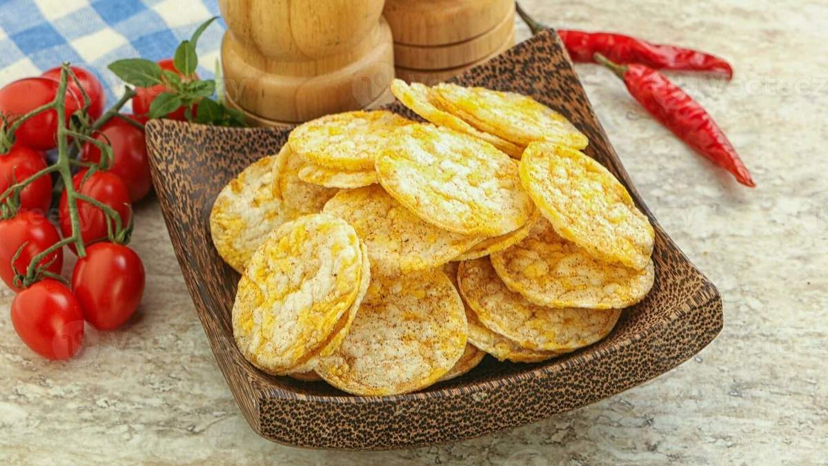 Crackers de arroz. Fuente: (Instagram).