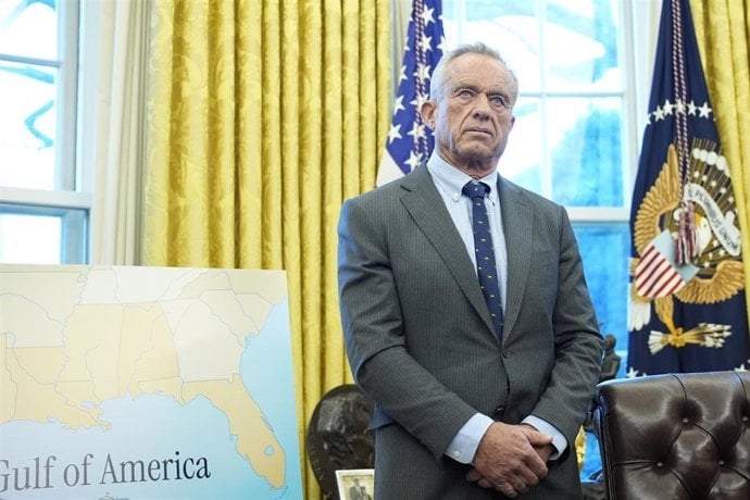 El secretario de Sanidad de Estados Unidos, Robert F. Kennedy Jr