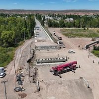 El puente de la calle Anaya se encuentra al 70 por ciento de avance