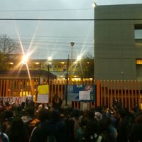 Cierran la Prepa 8 en protesta por la detención arbitraria de Marco Antonio