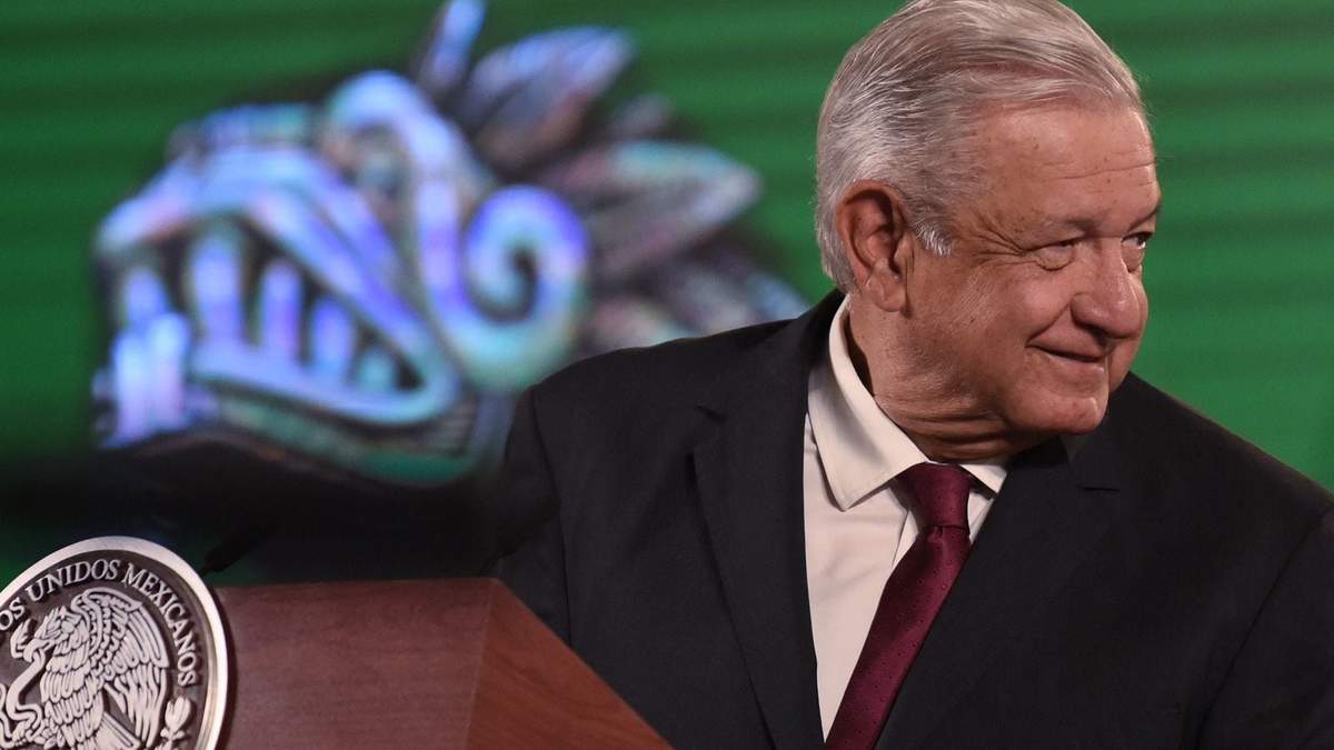 El presidente López Obrador