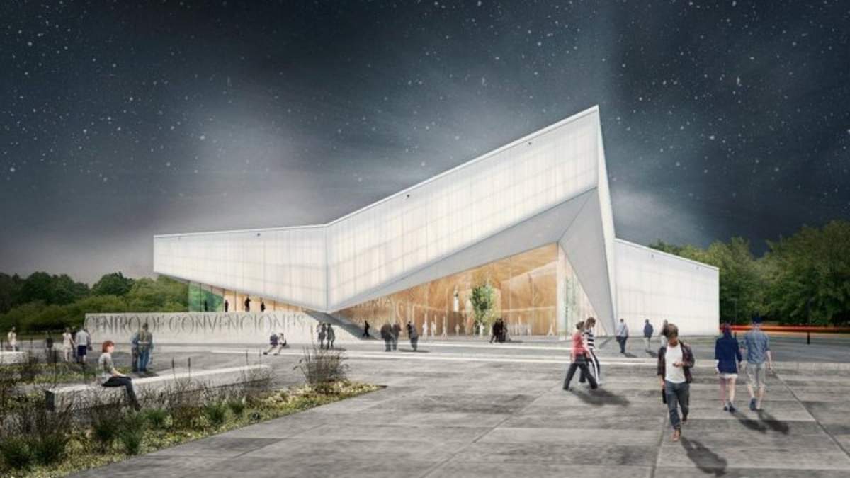 Así quedará el Centro de Convenciones en Neuquén Capital. Fuente: (Twitter)