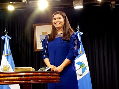 La respuesta de la ministra Vanina Merlo ante los cantos homofóbicos de la policía de Neuquén