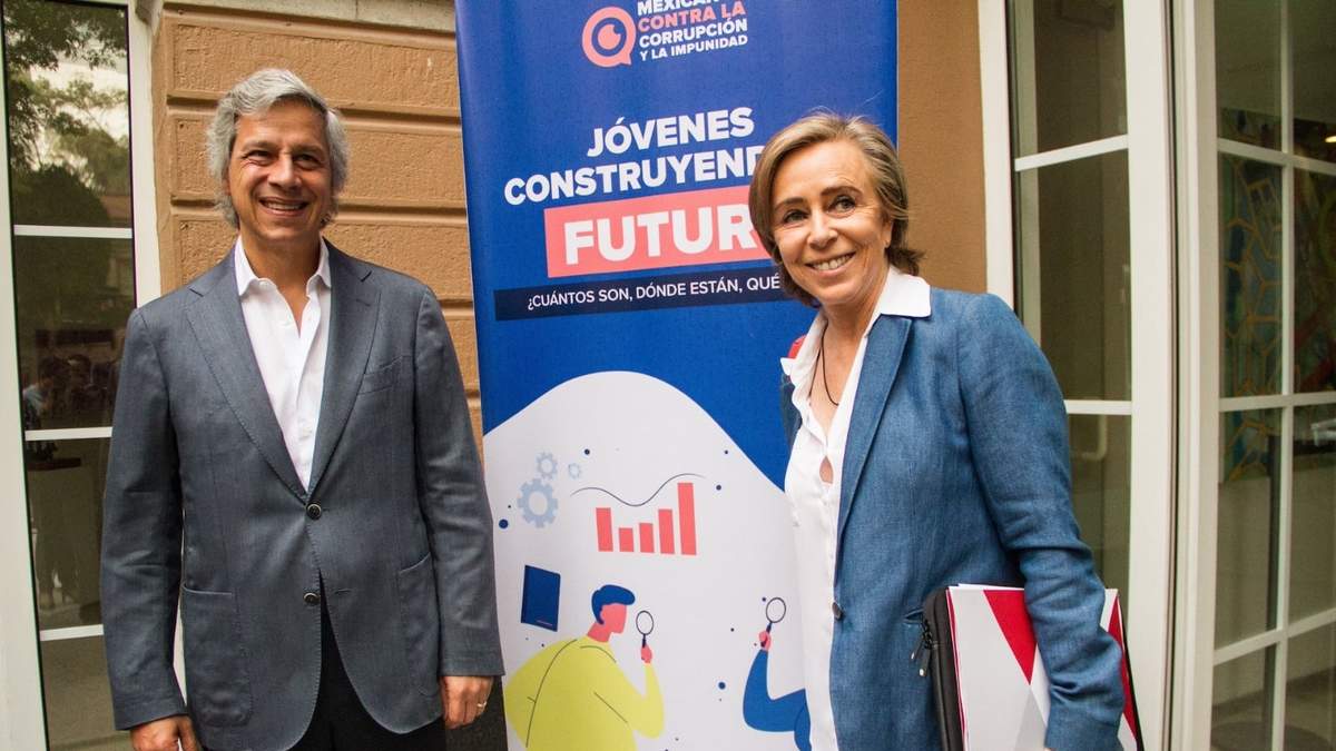 Claudio X. González y María Amparo Casar