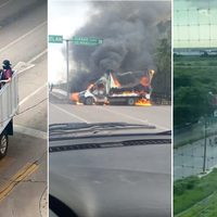 Horas de terror en Culiacán: balaceras, bloqueos, incendios... (Videos)