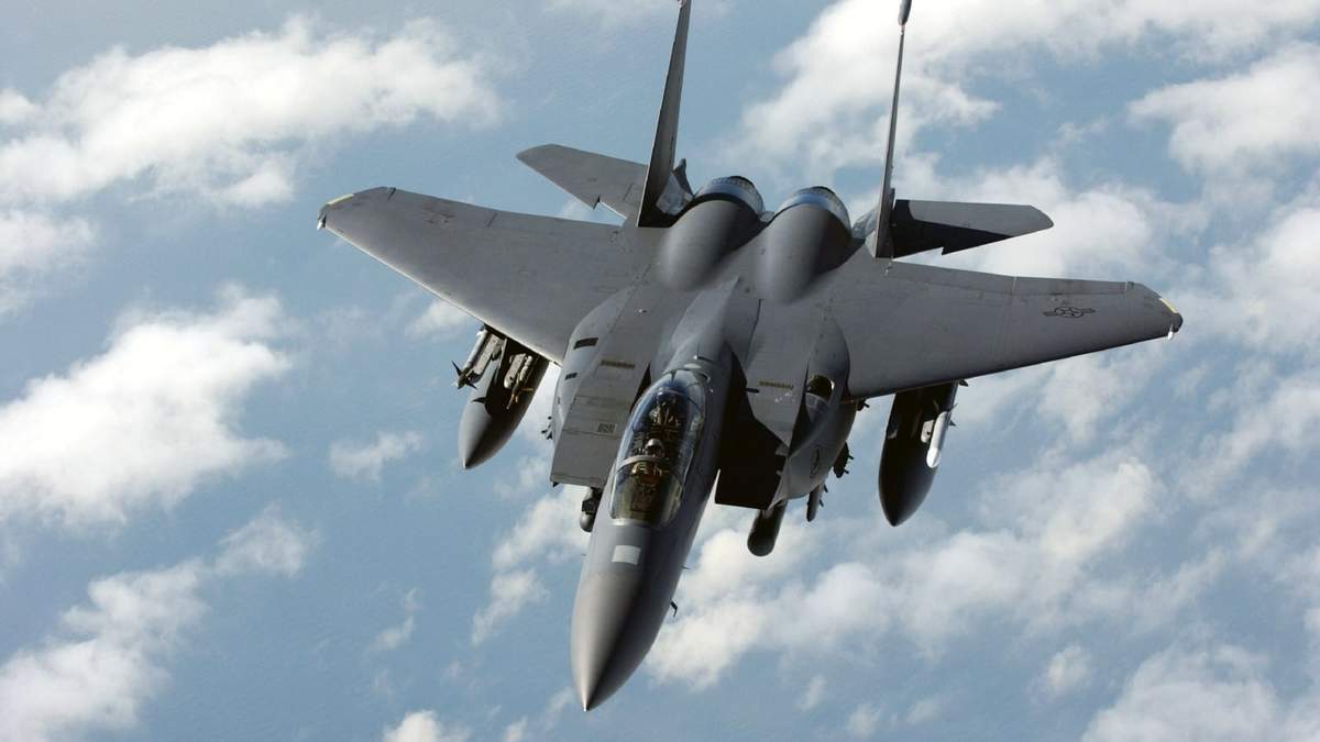 Caza F15. Fuente: (Twitter)