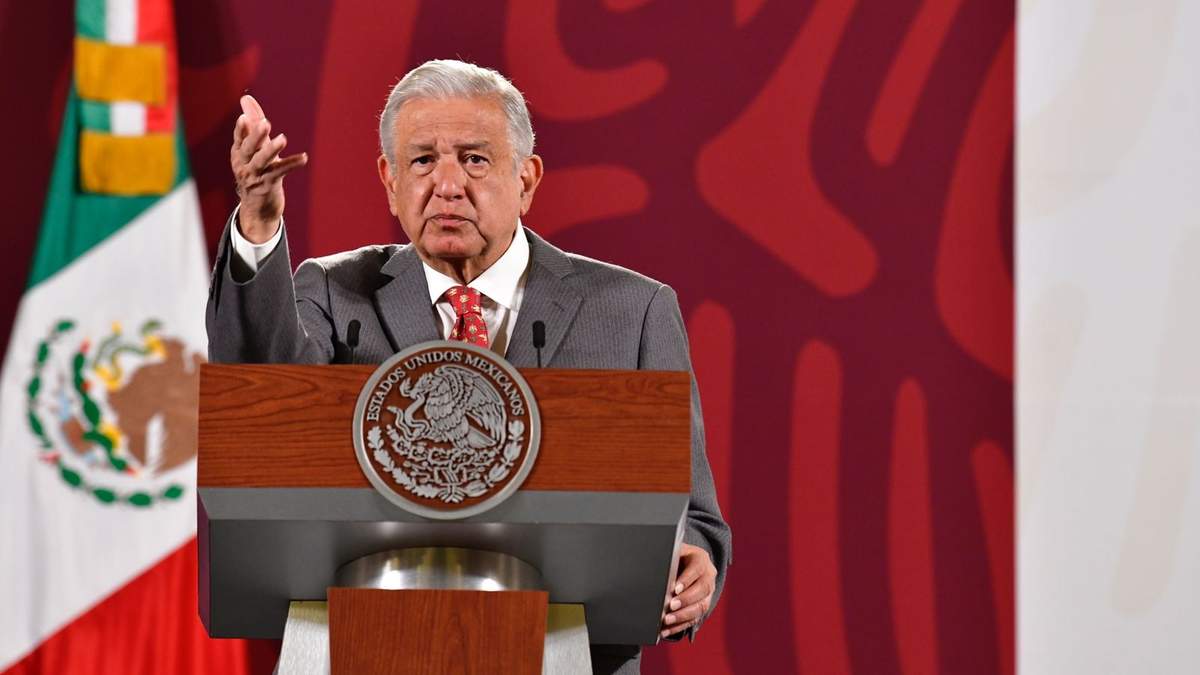El presidente López Obrador