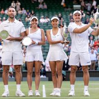 Santiago González y Giuliana Olmos pierden la final de dobles mixto en Wimbledon