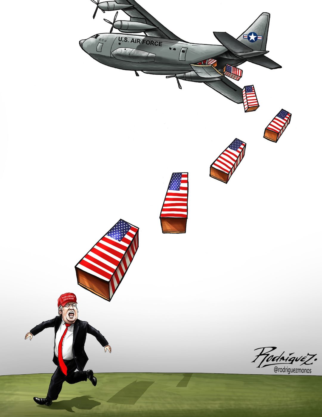 bombardeo en la casa blanca