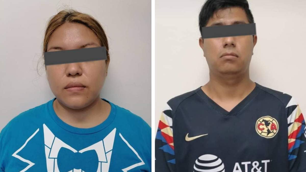 La madre del bebé, Diana Maribel, de 26 años y el padrastro Johan, de 30
