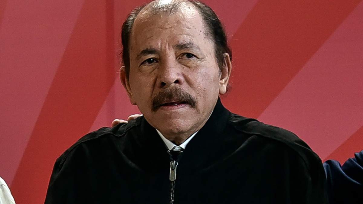 El presidente nicaragüense Daniel Ortega