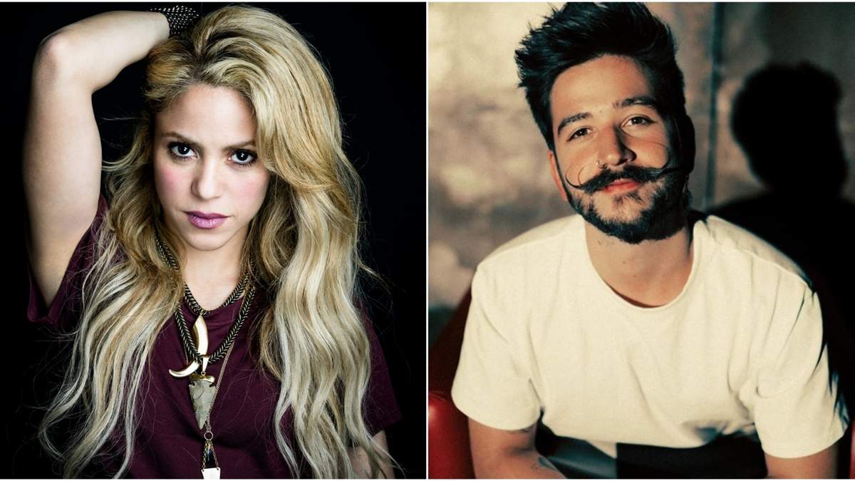 Shakira y Camilo. Fuente: (Twitter)