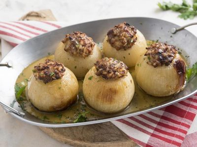 Canastitas de cebolla: sin harina y con un relleno que está a otro nivel, una receta que es un 10