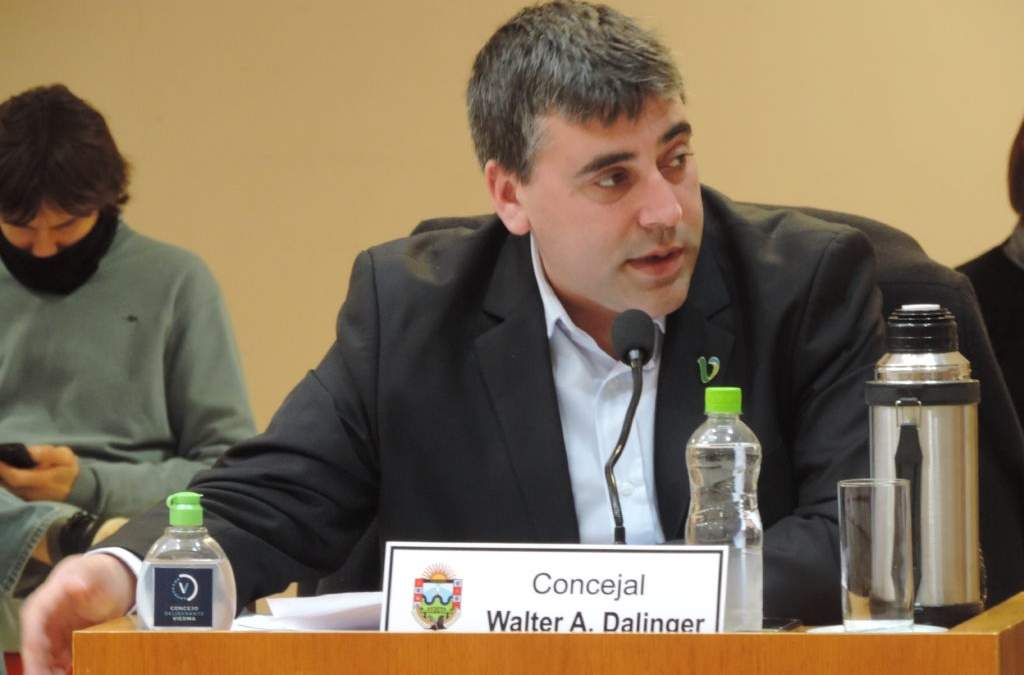 Walter Dalinger, concejal fallecido. Fuente: (Twitter)