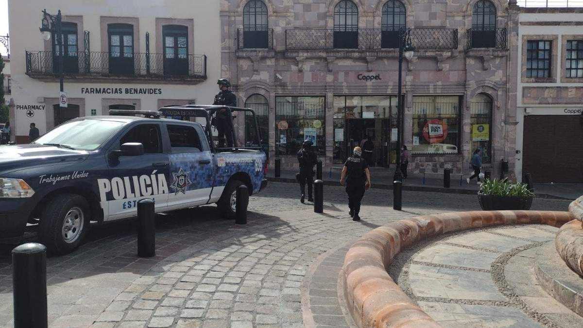 Las corporaciones policiacas iniciaron un operativo de seguridad en la zona