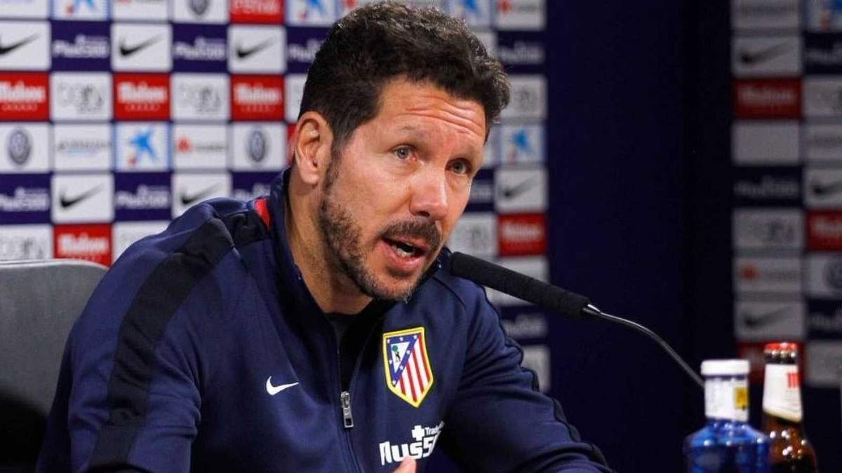 Diego Simeone. Fuente: (Twitter).