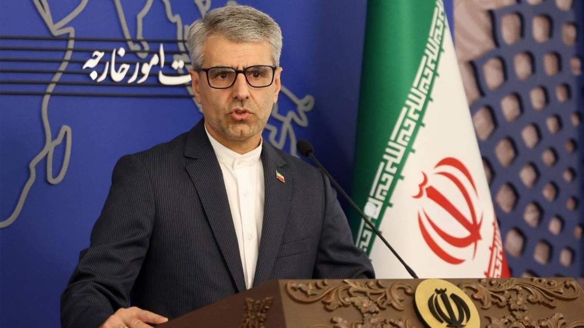 El portavoz del Ministerio iraní de Exteriores, Ismail Baghaei