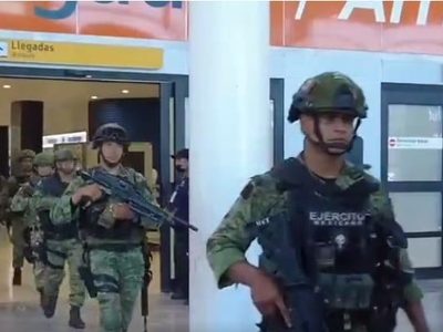 Más de 300 elementos del Ejército llegaron a Baja California tras hechos violentos