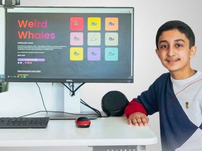 Benyamin Ahmed, el niño que a los de 12 años gana millones creando arte digital