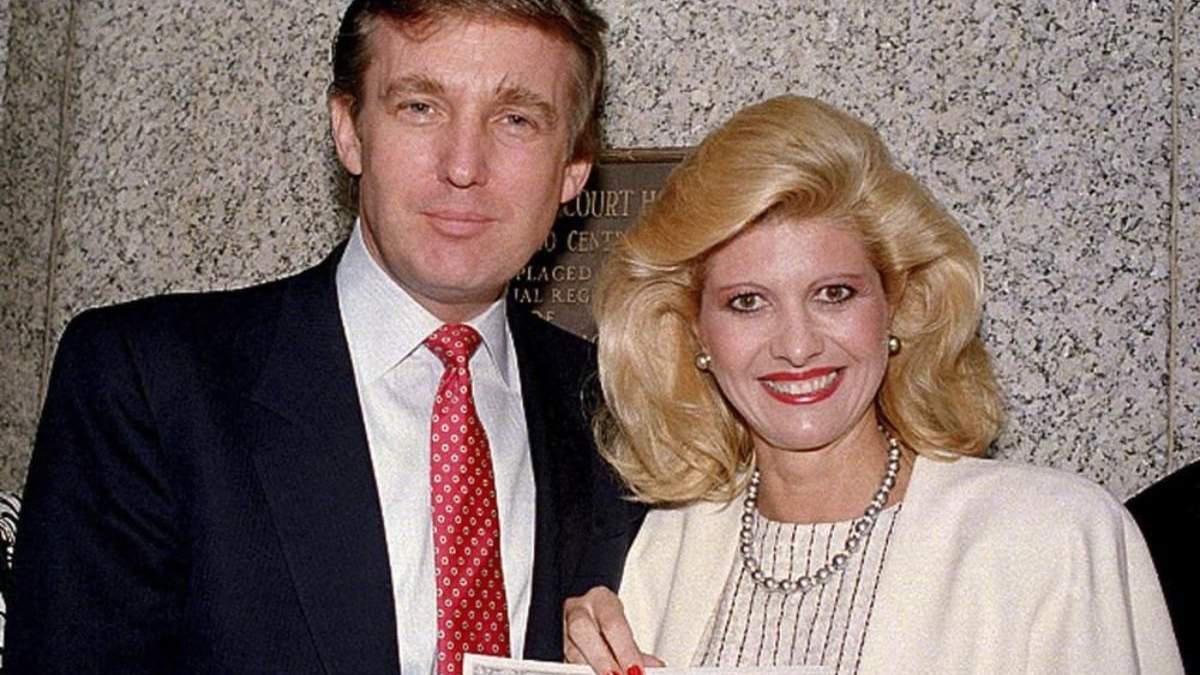 Ivana y Donald Trump en 1988