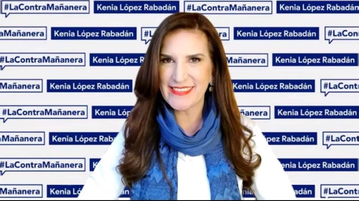 La senadora en la Contramañanera