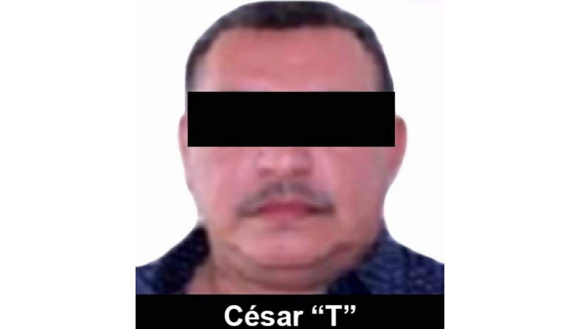 César T., considerado por la FGR como operador del Cártel de Sinaloa