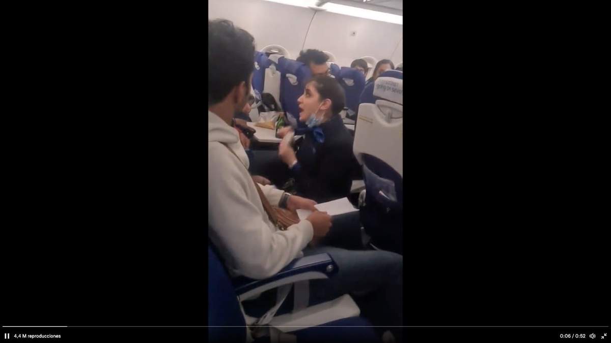 Vuelo 6E 12 de IndiGo. Reclamos en el aire