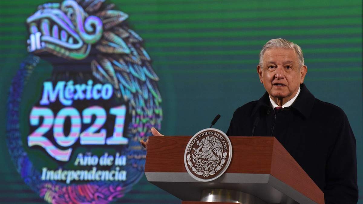 El presidente López Obrador