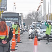 Día del estudiante con inspecciones: estos serán los puntos de control de tránsito
