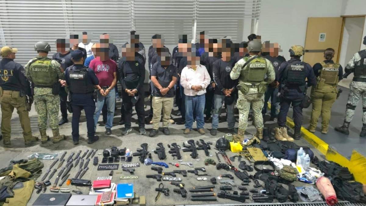 Fuerzas de la seguridad arrestaron a 38 personas, entre ellas un estadounidense, presuntamente integrantes de la iglesia mexicana La Luz del Mundo en el estado de Michoacán