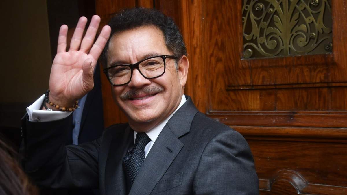 Ignacio Mier a su llegada a Palacio Nacional