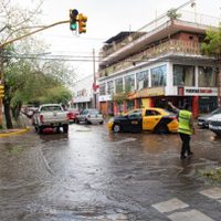Alerta naranja por fuertes tormentas en Mendoza