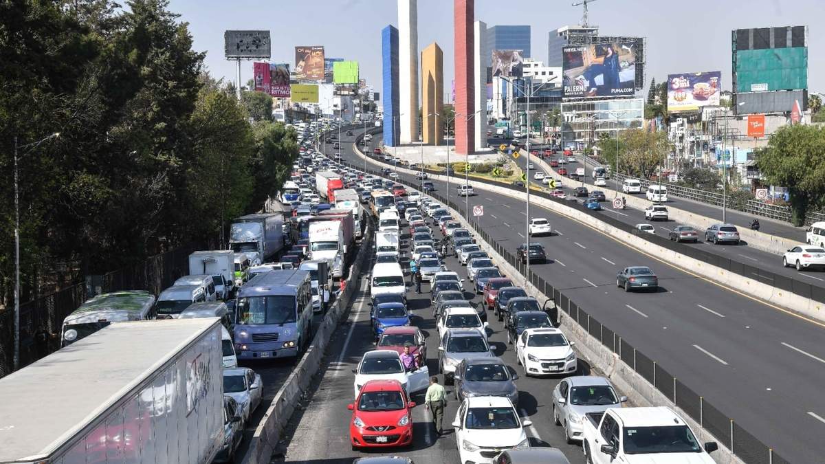 El bloqueo en Periférico Norte