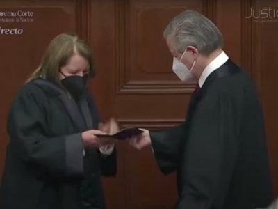 Loretta Ortiz se suma como cuarta ministra al pleno de la Suprema Corte