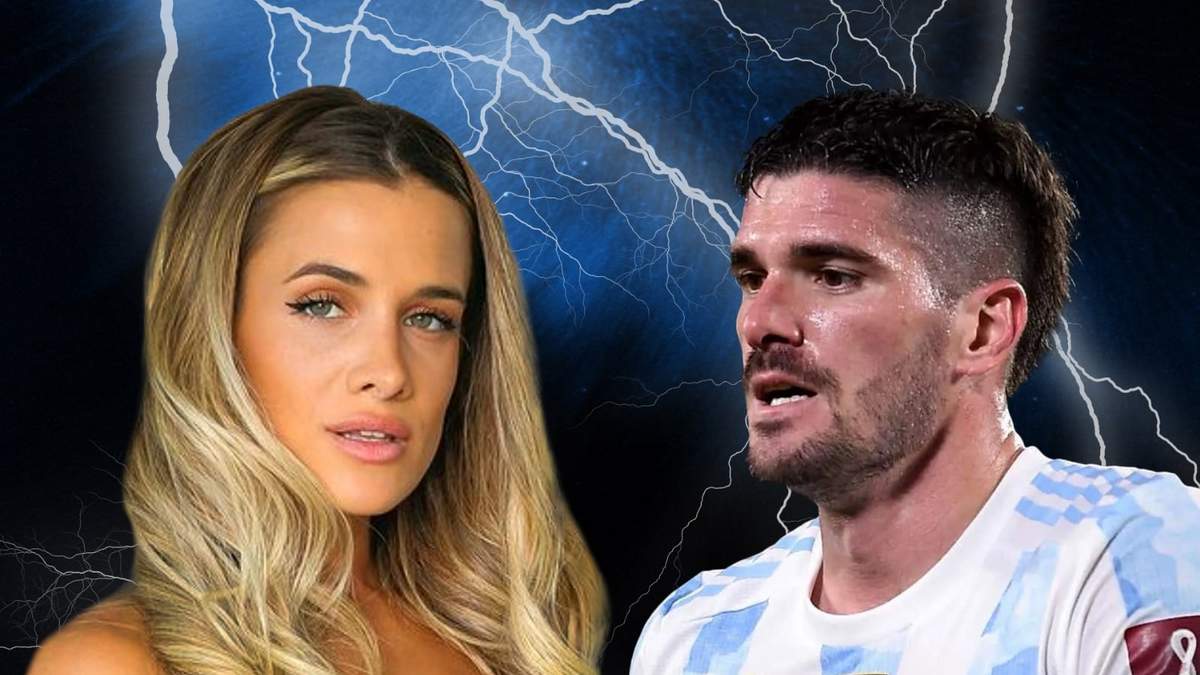 Camila Homs y Rodrigo De Paul. Fuente: (Minuto Neuquén)