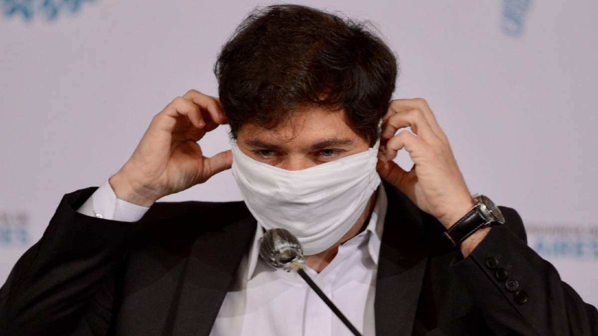 Gobernador Axel Kicillof. Fuente: (Twitter)