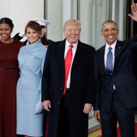 Imágenes de la toma de protesta de Trump en Washington