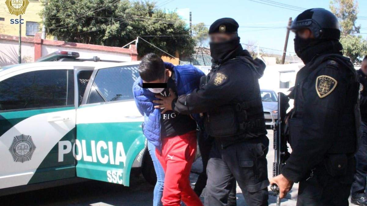Los detenidos en la alcaldía Miguel Hidalgo