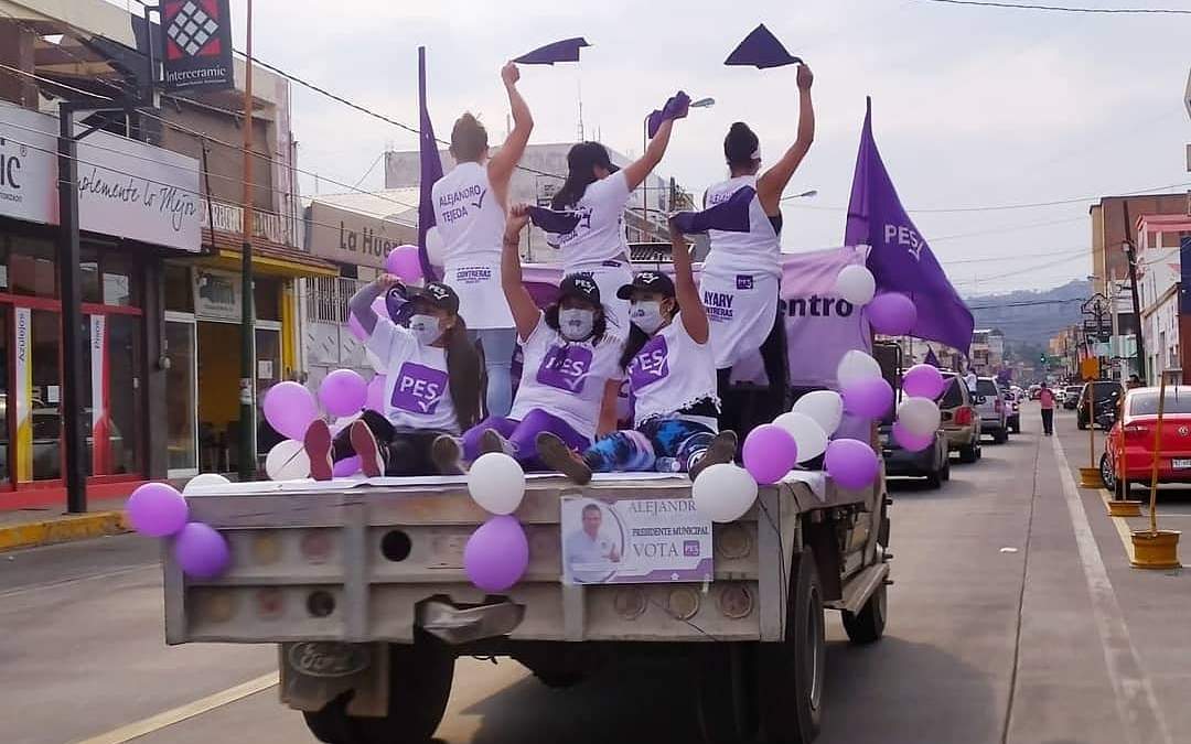 Simpatizantes del PES