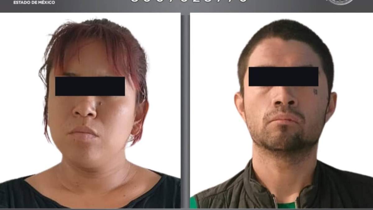 Elizabeth “N”, madre de la menor, y Julio Alberto “N” presuntos feminicidas de la pequeña de tres años
