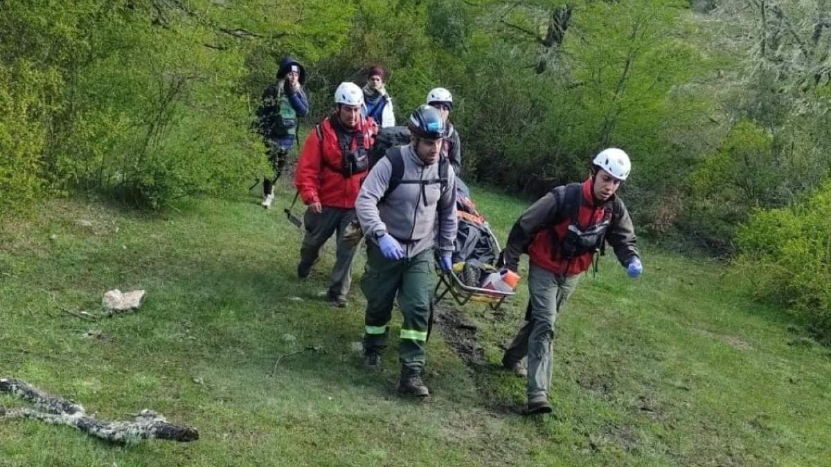 Operativo de rescate. Fuente: (Facebook)