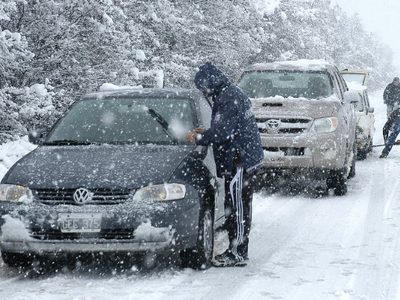 Temporal de nevadas en Neuquén: conocé cuáles son las rutas más afectadas