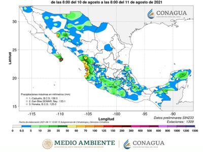 Sequía extrema en el país desapareció: SMN