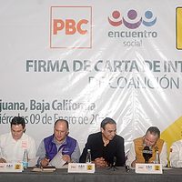 Anuncian PBC-PRD y PES en BC coalición para lanzar candidatura a alcaldía de Tijuana