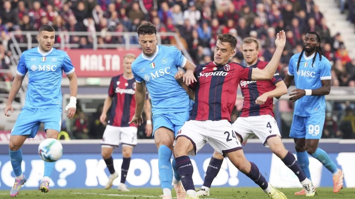 La sequía goleadora del Napoli continúa tras la derrota por 2-0 ante el Bologna en la Serie A