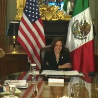 La frase de AMLO que hizo reír a Kamala Harris en la reunión virtual
