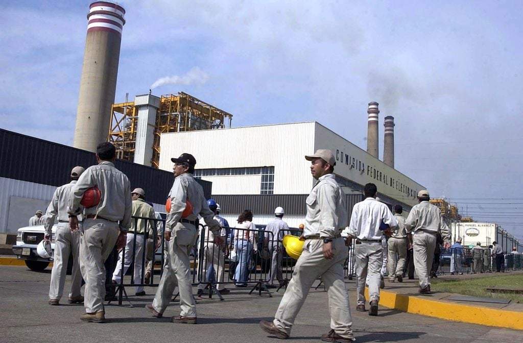 Trabajadores de la CFE