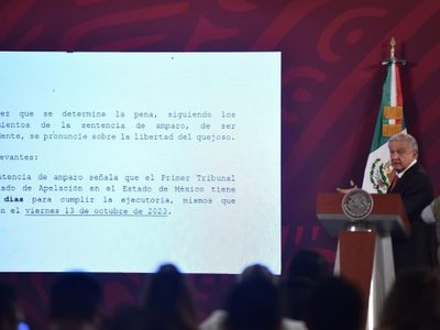 Pide AMLO a la Segob revisar la situación legal de Mario Aburto