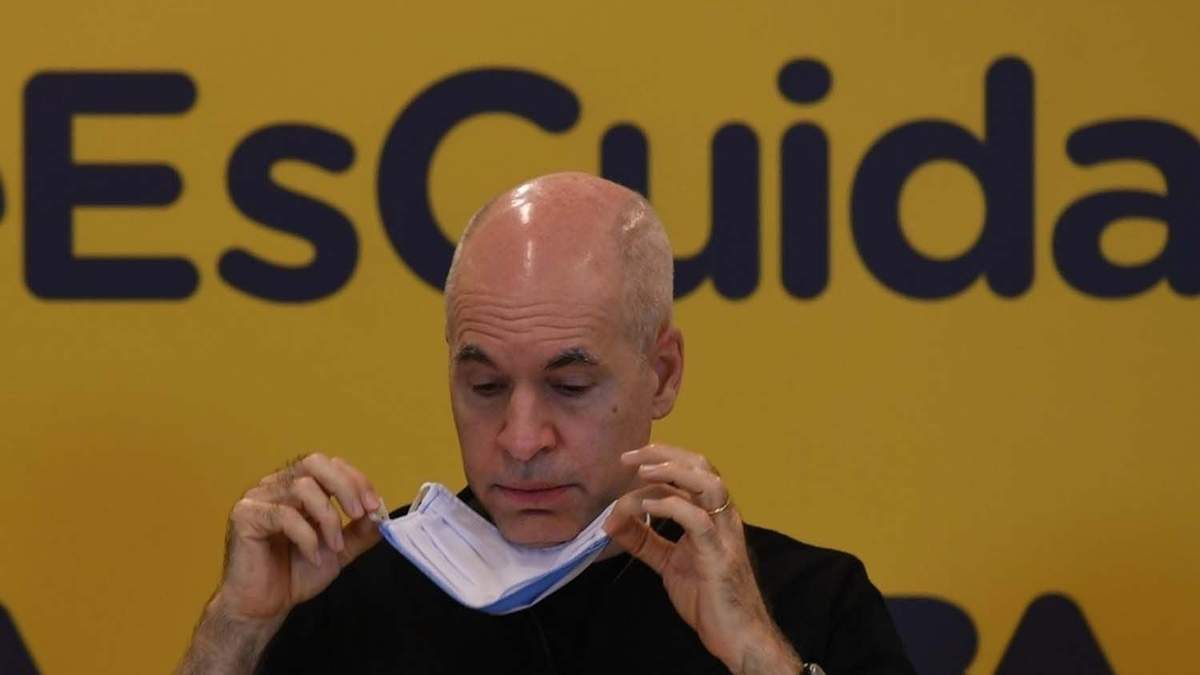 El jefe de Gobierno porteño, Horacio Rodríguez Larreta. Fuente: (Twitter)