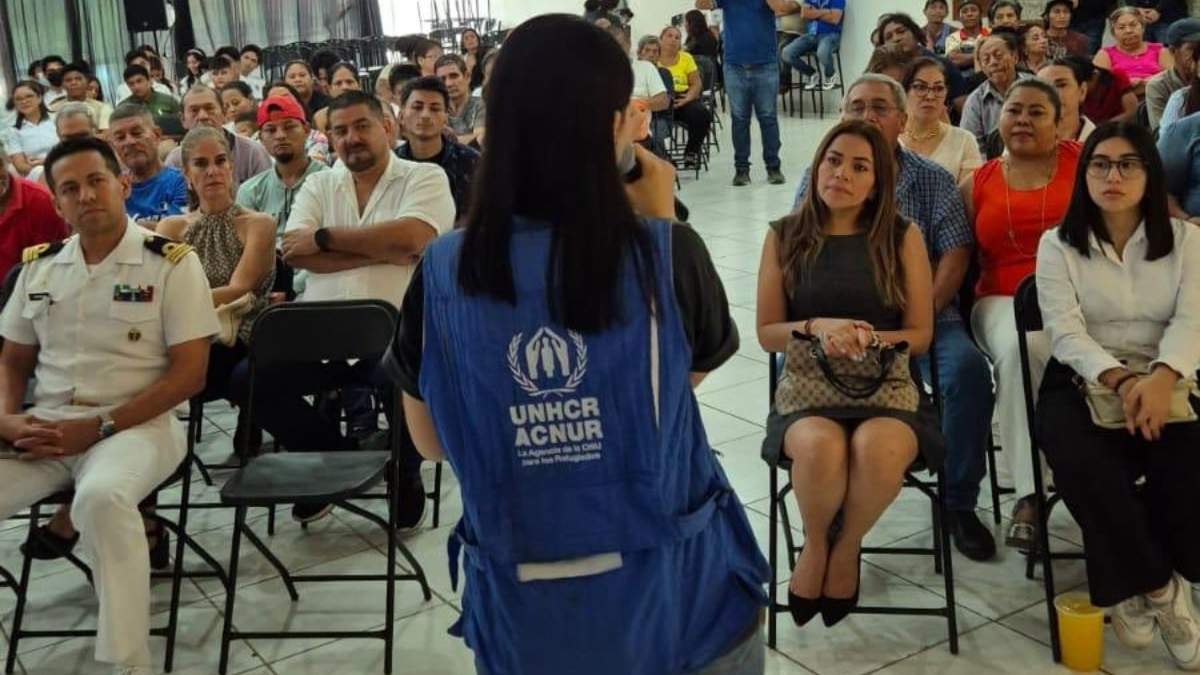 Actividades de la ACNUR en Tapachula